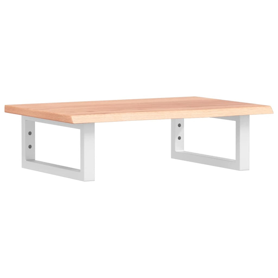 Badkamer wandschap staal en massief eikenhout