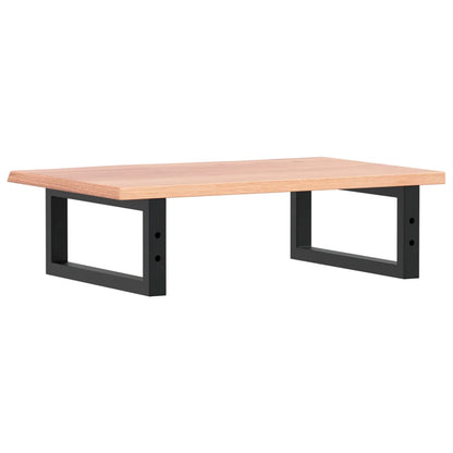Badkamer wandschap staal en massief eikenhout