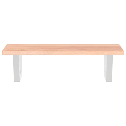 Badkamer wandschap staal en massief eikenhout