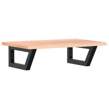 Badkamer wandschap staal en massief eikenhout