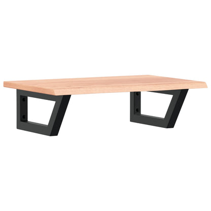 Badkamer wandschap staal en massief eikenhout