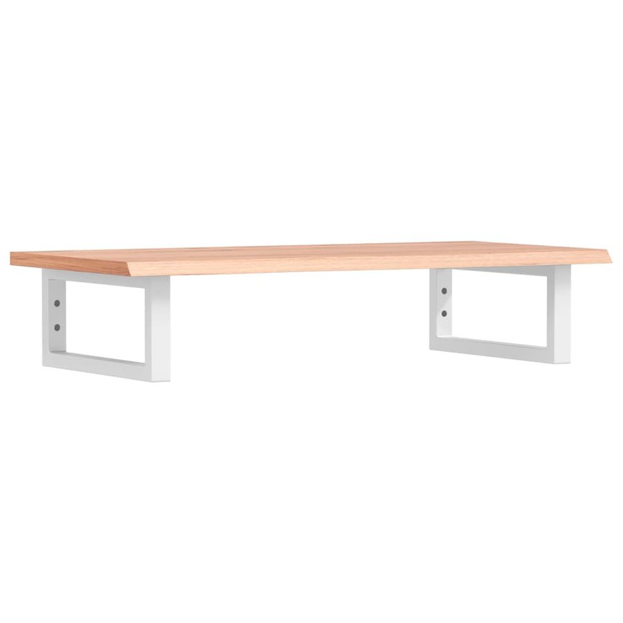Badkamer wandschap staal en massief eikenhout