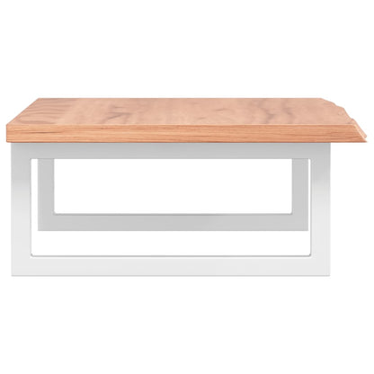 Badkamer wandschap staal en massief eikenhout