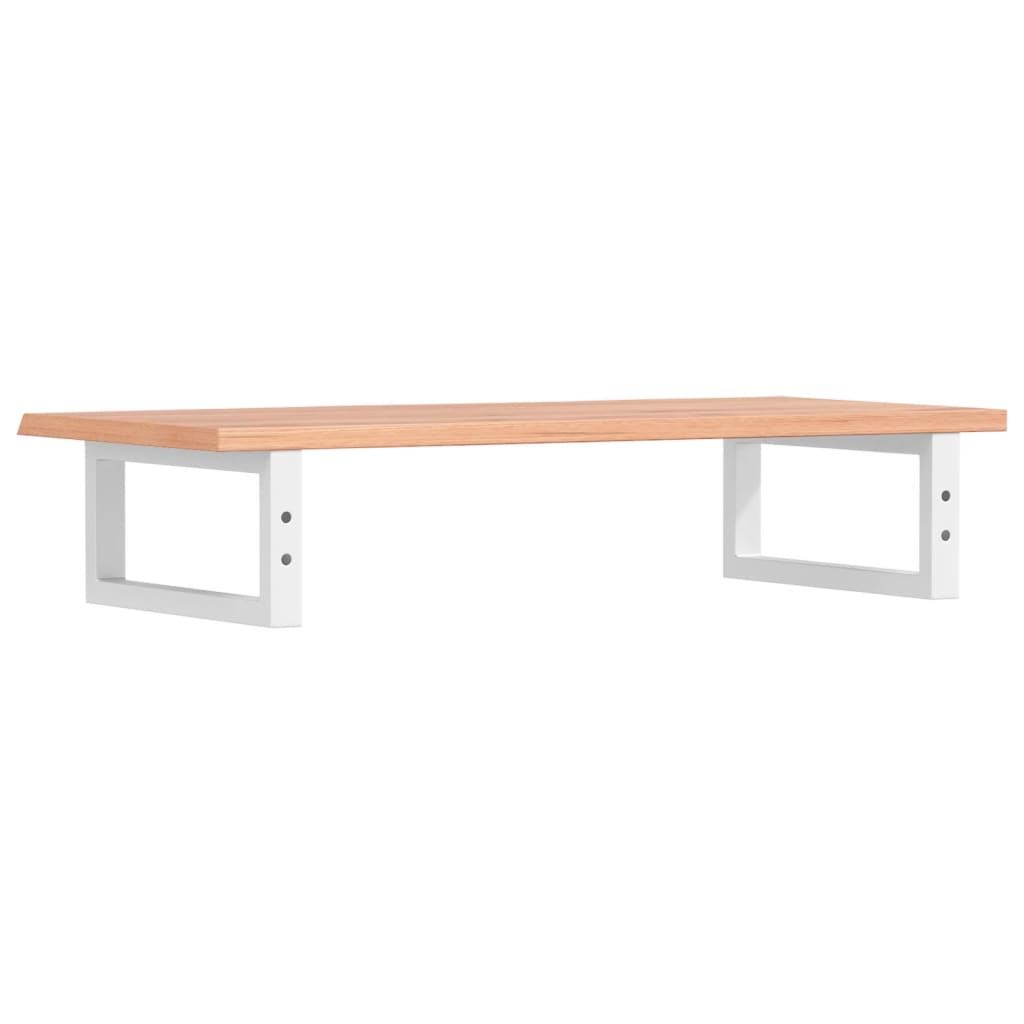Badkamer wandschap staal en massief eikenhout