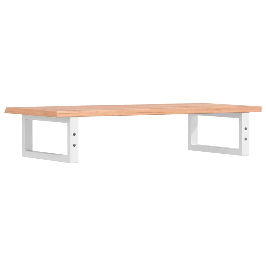 Badkamer wandschap staal en massief eikenhout