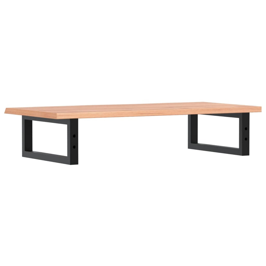 Badkamer wandschap staal en massief eikenhout