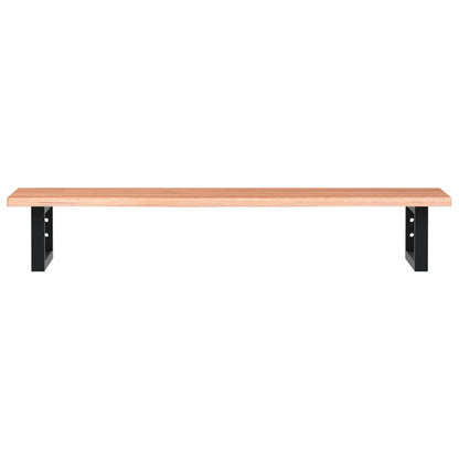 Badkamer wandschap staal en massief eikenhout