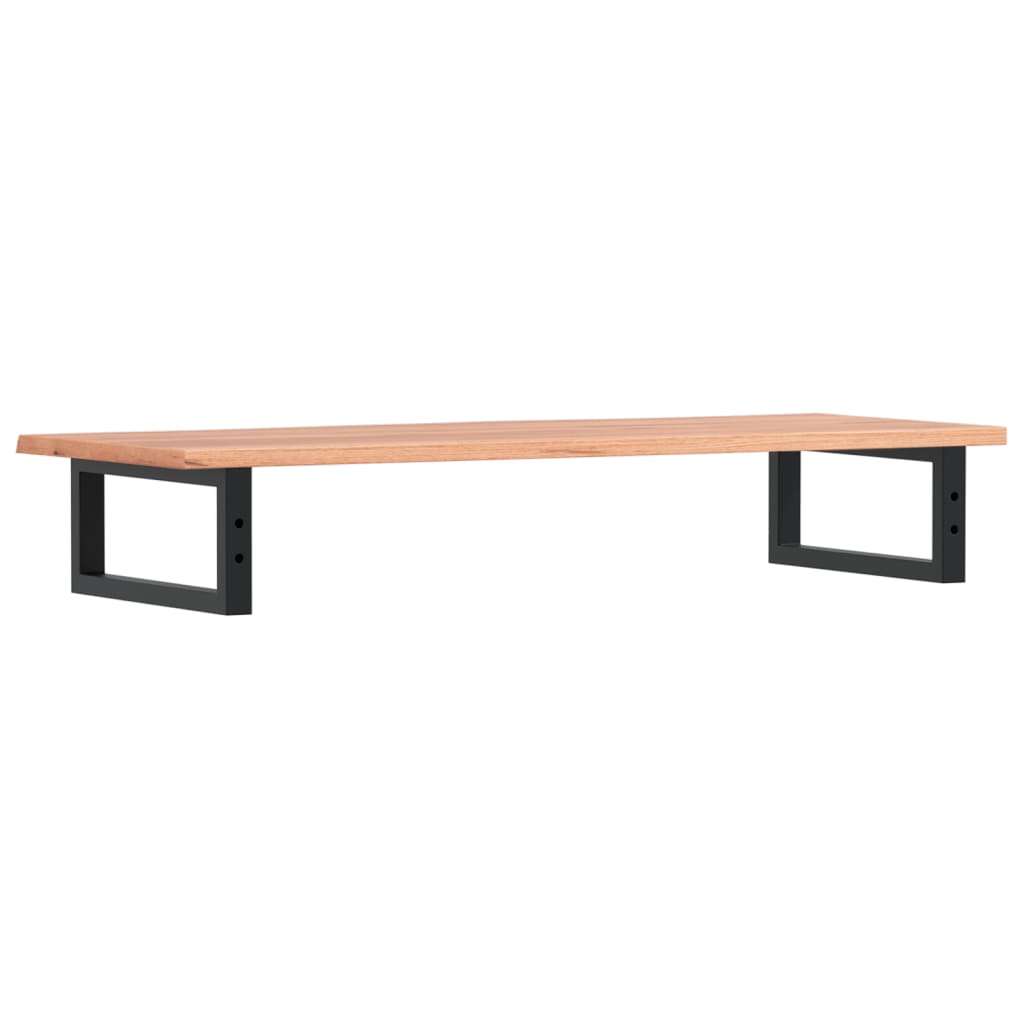 Badkamer wandschap staal en massief eikenhout