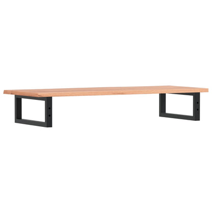 Badkamer wandschap staal en massief eikenhout