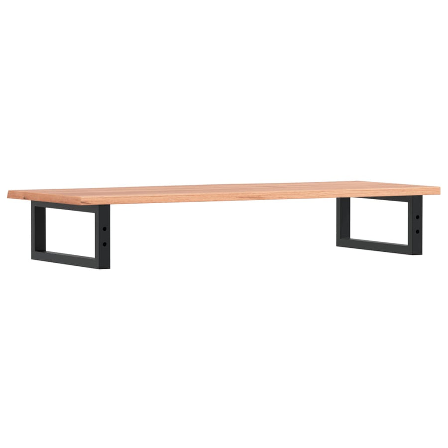 Badkamer wandschap staal en massief eikenhout