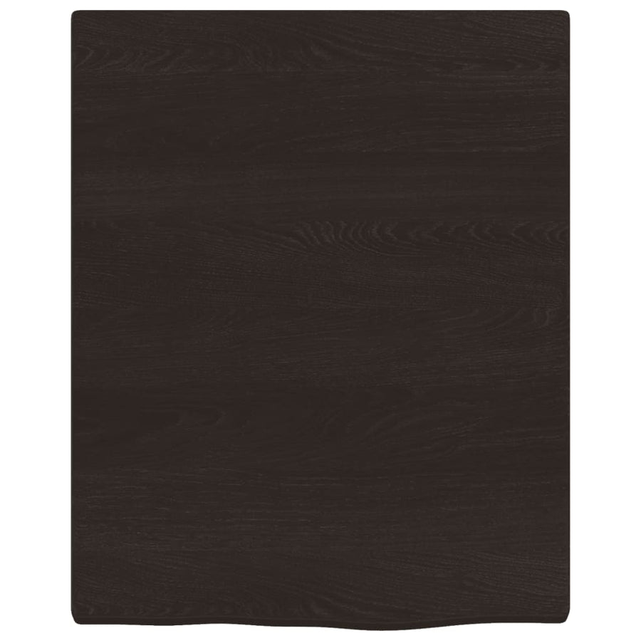 Badkamer wandschap staal en massief eikenhout
