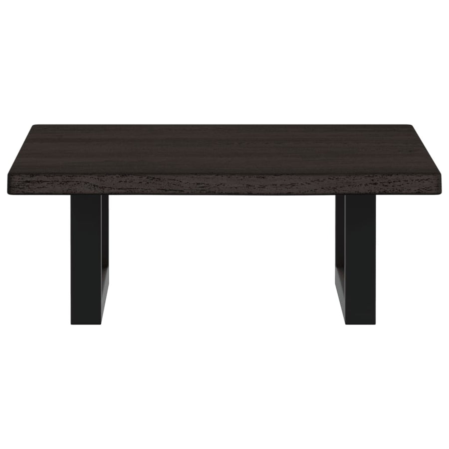 Badkamer wandschap staal en massief eikenhout