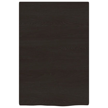 Badkamer wandschap staal en massief eikenhout