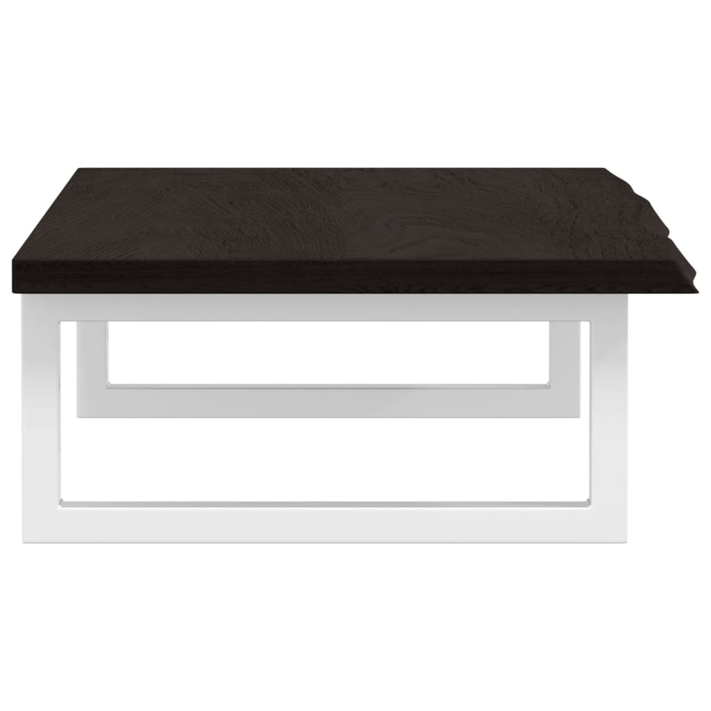 Badkamer wandschap staal en massief eikenhout
