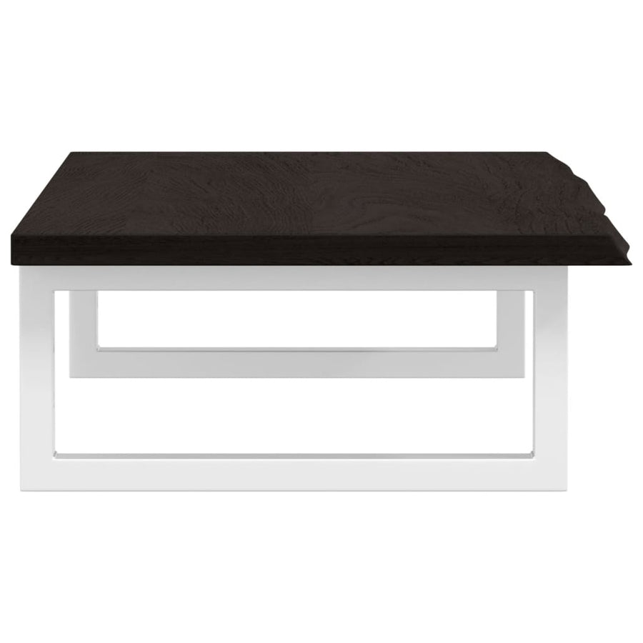 Badkamer wandschap staal en massief eikenhout