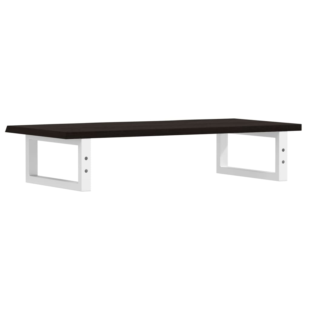 Badkamer wandschap staal en massief eikenhout
