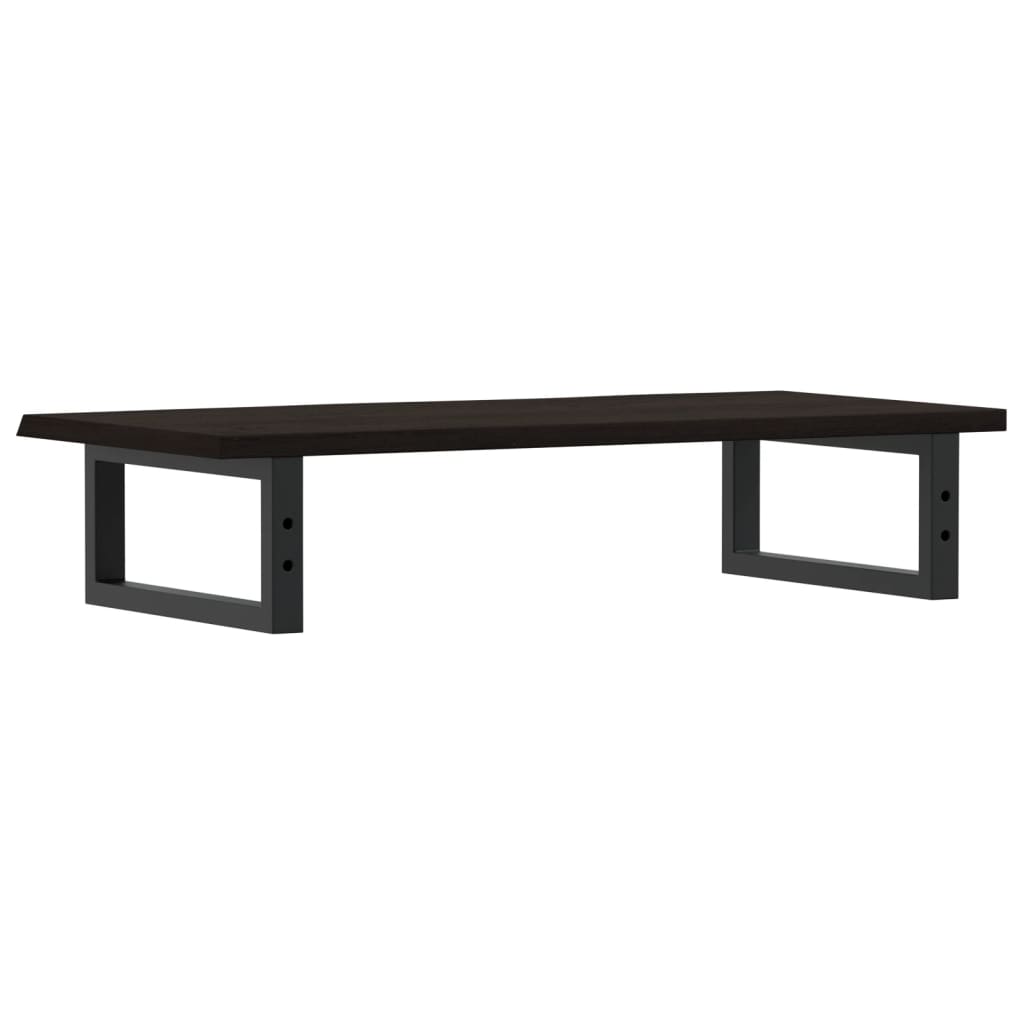 Badkamer wandschap staal en massief eikenhout