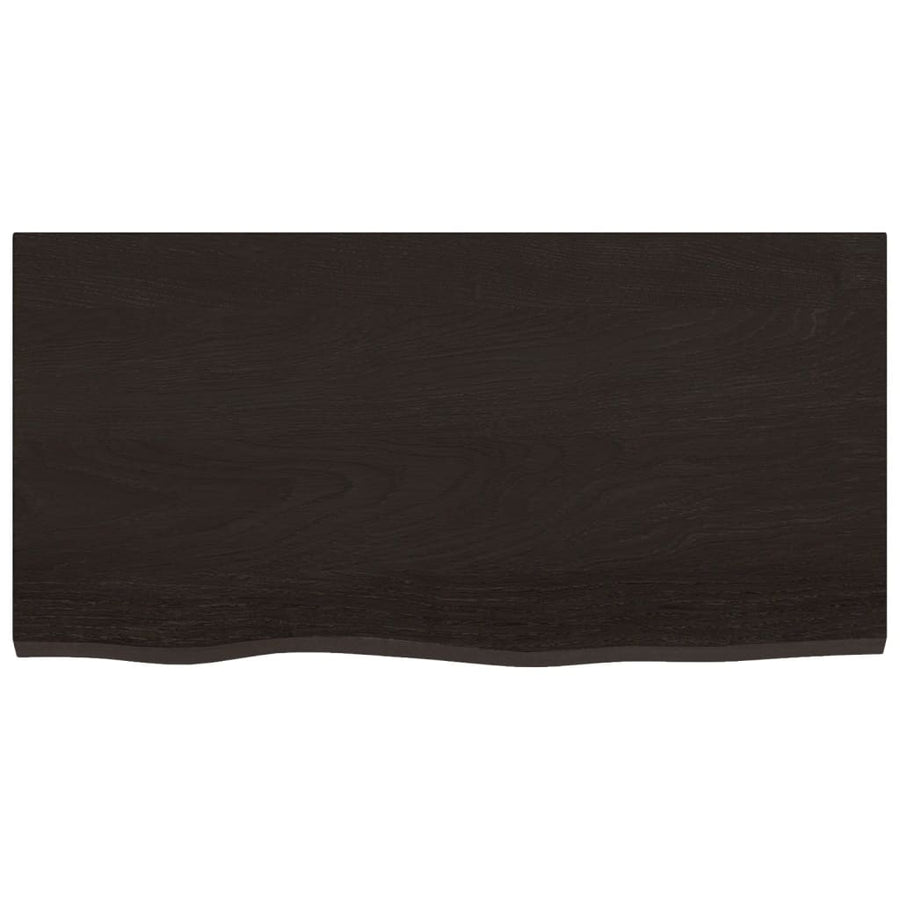 Badkamer wandschap staal en massief eikenhout