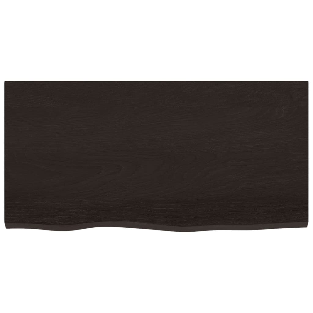 Badkamer wandschap staal en massief eikenhout