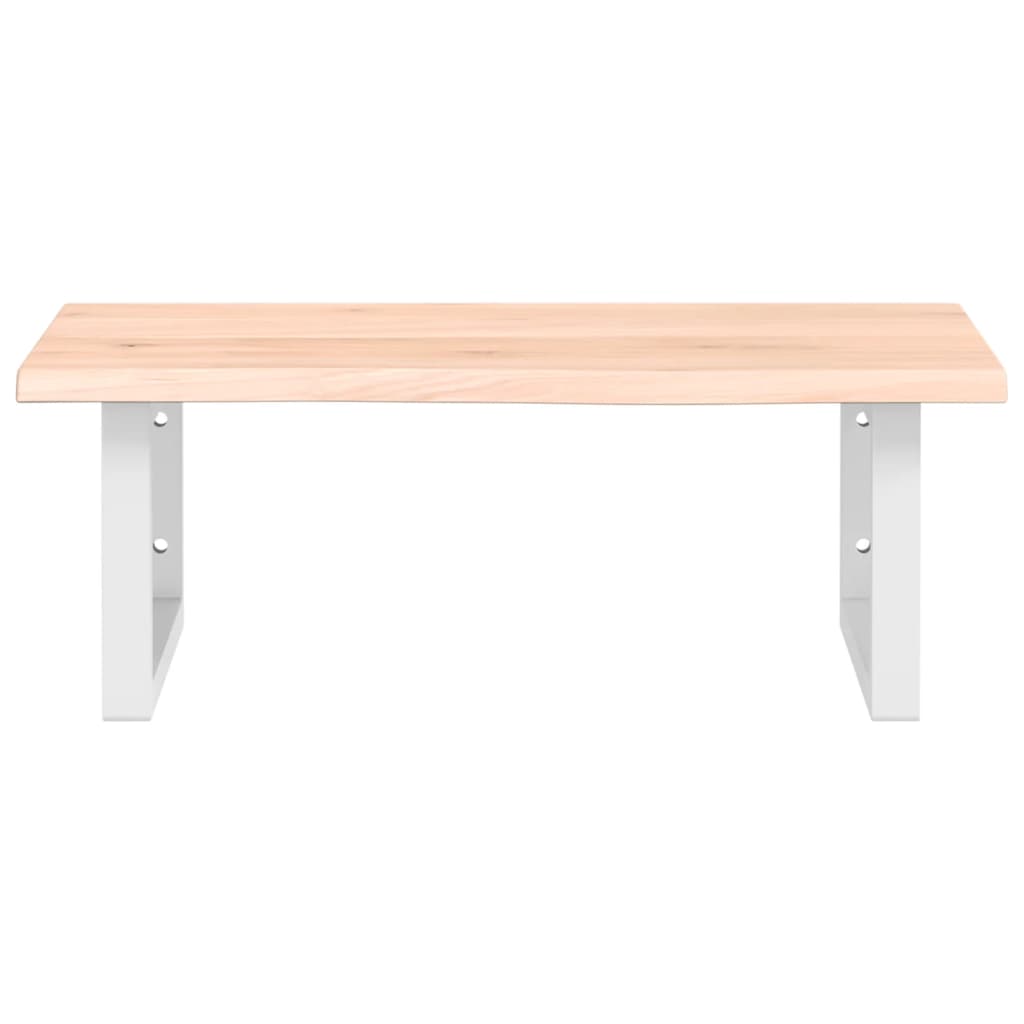 Badkamer Wandschap Staal En Massief Eikenhout 1