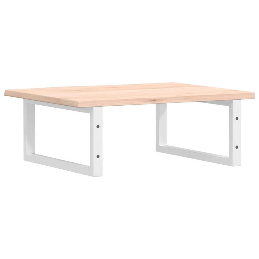 Badkamer Wandschap Staal En Massief Eikenhout 1