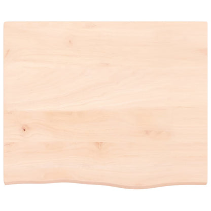 Badkamer Wandschap Staal En Massief Eikenhout 1 60 x 50 x 2 cm Bruin en zwart