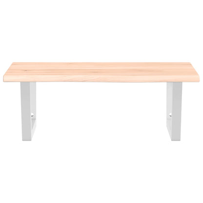 Badkamer wandschap staal en massief eikenhout