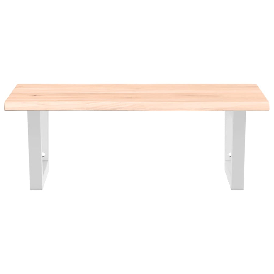 Badkamer wandschap staal en massief eikenhout