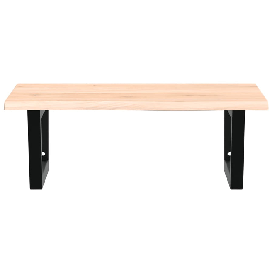Badkamer wandschap staal en massief eikenhout