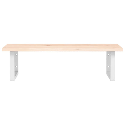 Badkamer Wandschap Staal En Massief Eikenhout 1