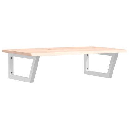 Badkamer wandschap staal en massief eikenhout