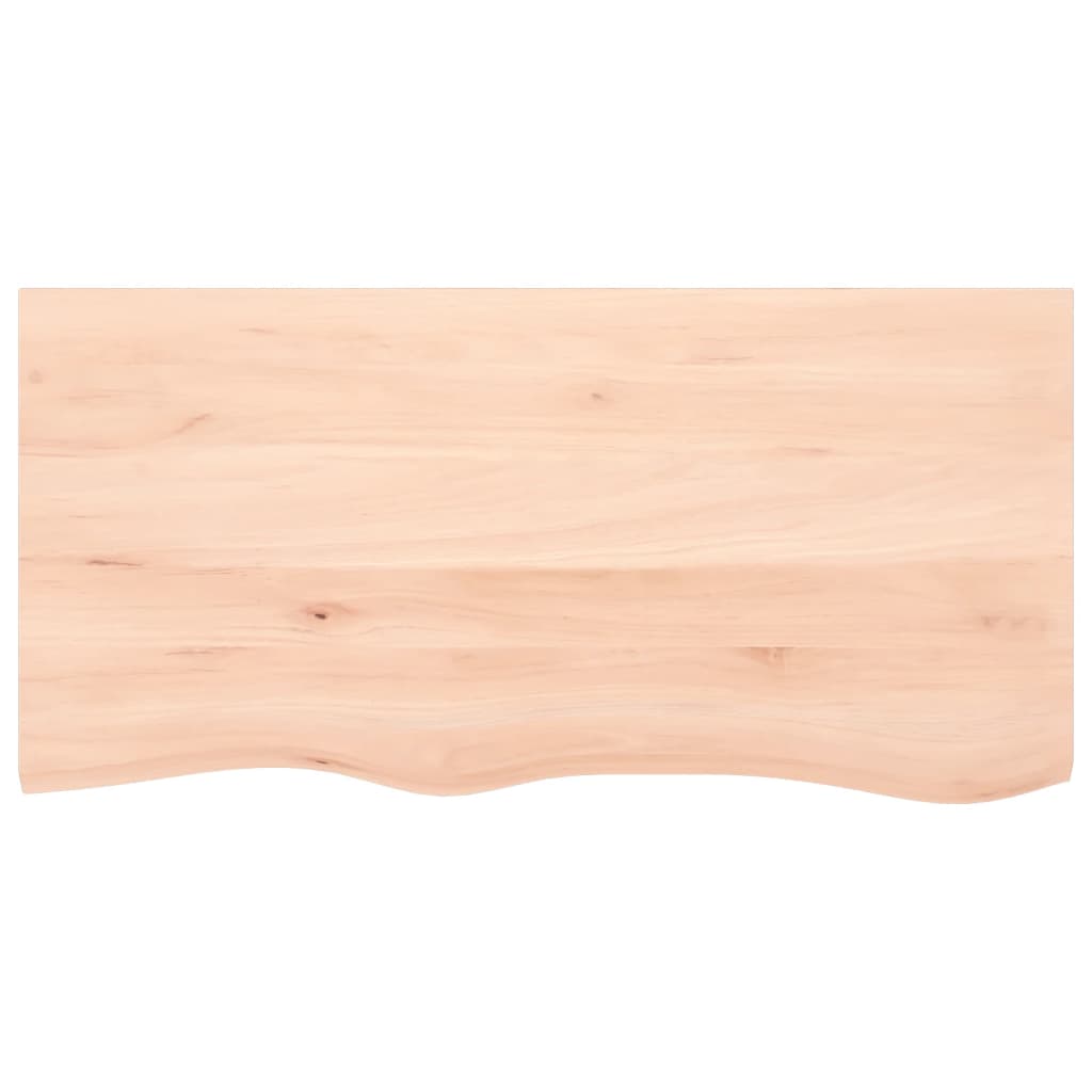 Badkamer wandschap staal en massief eikenhout