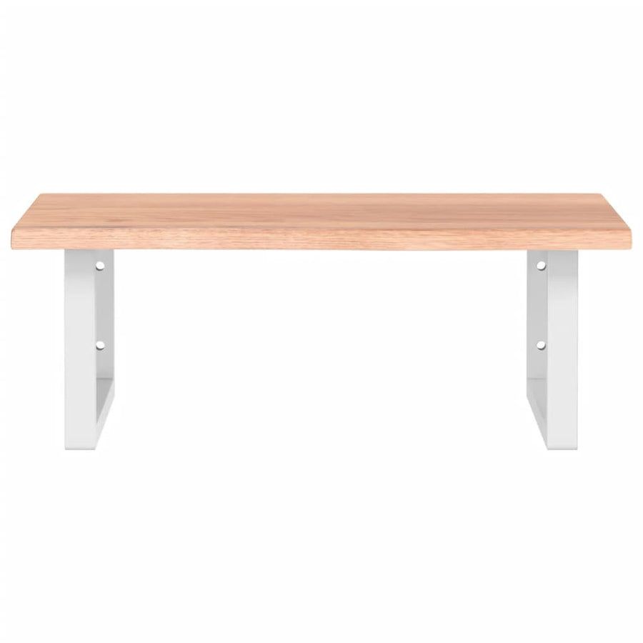 Badkamer Wandschap Staal En Massief Eikenhout 1