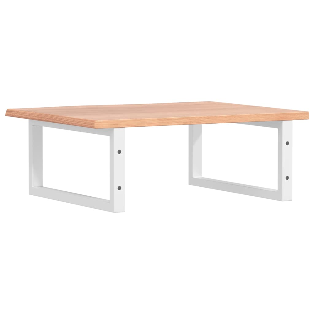 Badkamer Wandschap Staal En Massief Eikenhout 1