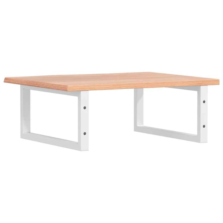 Badkamer Wandschap Staal En Massief Eikenhout 1