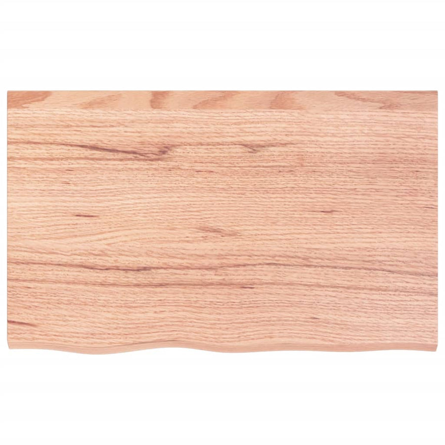 Badkamer Wandschap Staal En Massief Eikenhout 1