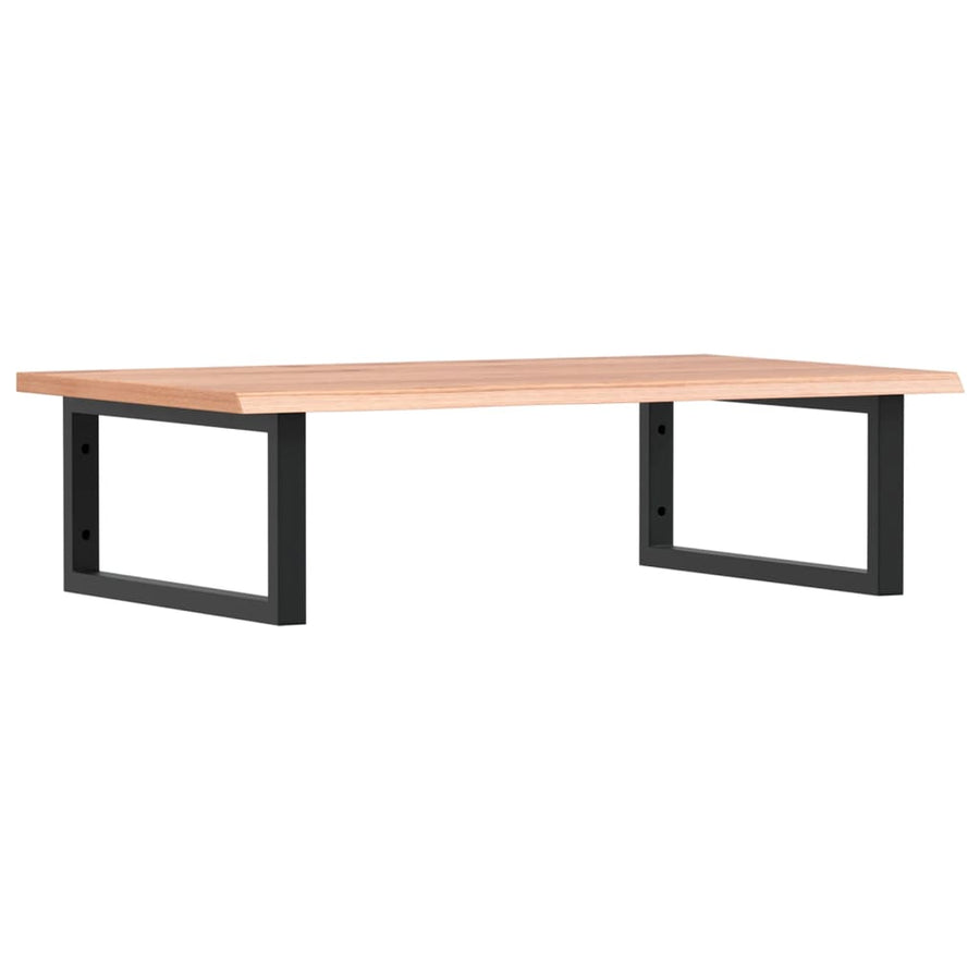 Badkamer wandschap staal en massief eikenhout
