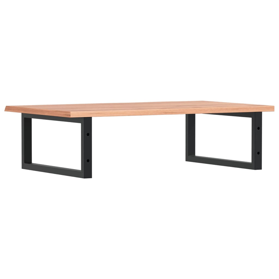 Badkamer wandschap staal en massief eikenhout