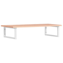 Badkamer Wandschap Staal En Massief Eikenhout 1