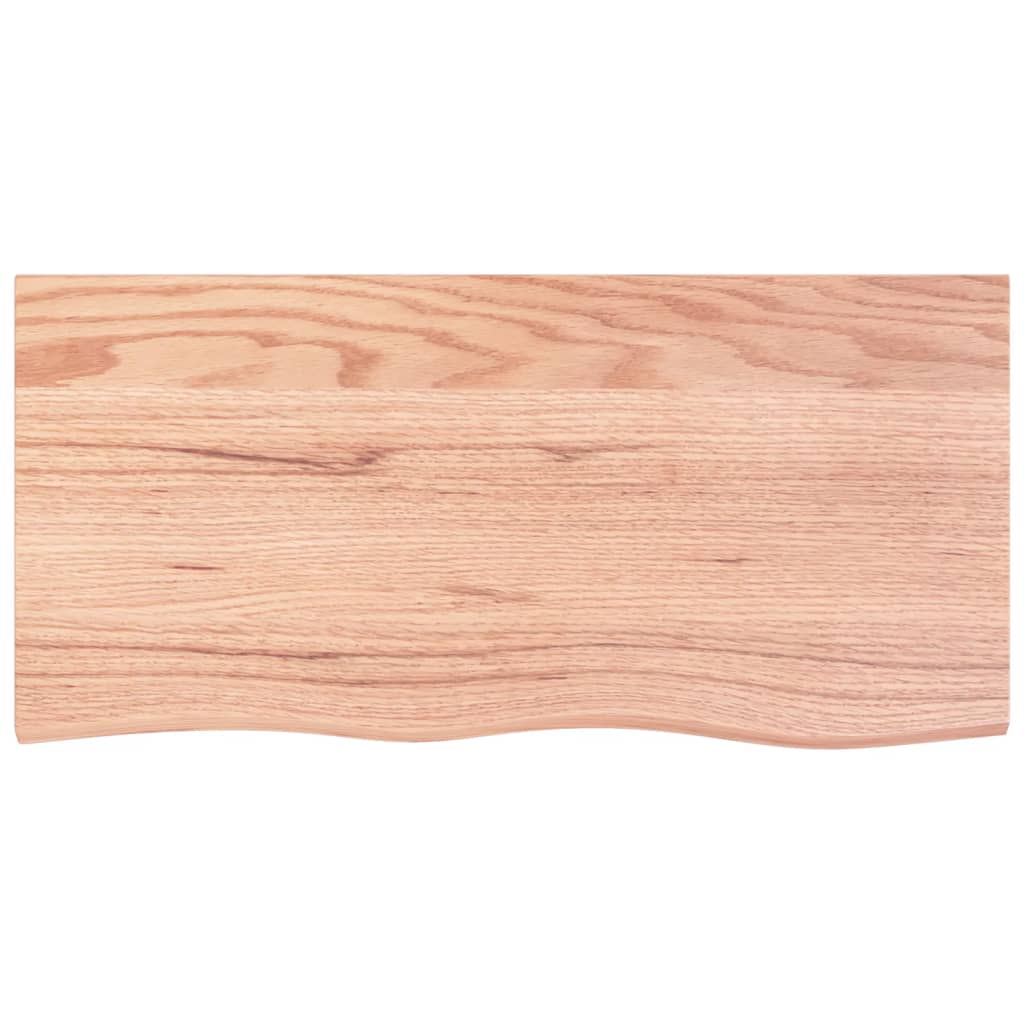 Badkamer Wandschap Staal En Massief Eikenhout 1