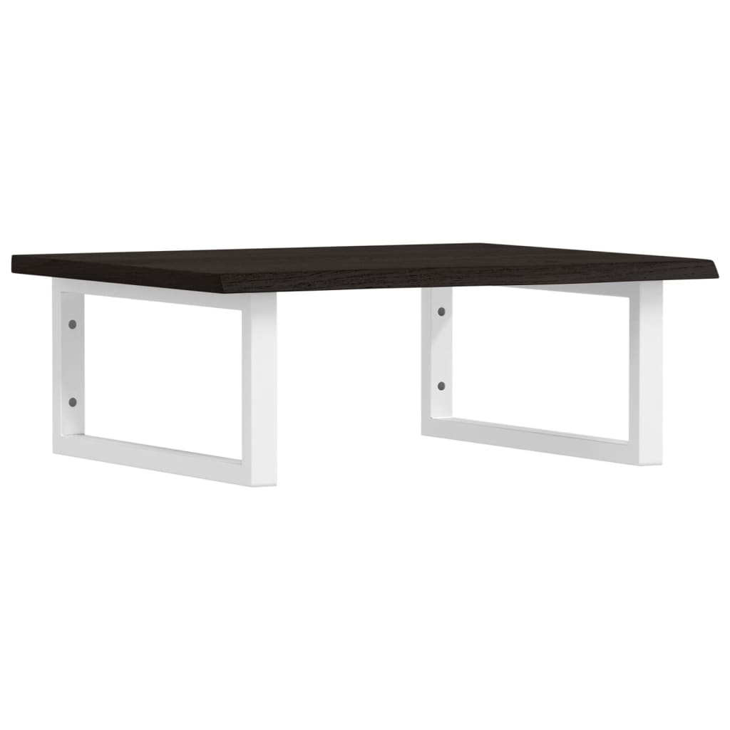 Badkamer Wandschap Staal En Massief Eikenhout 1