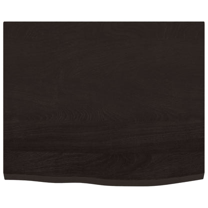 Badkamer Wandschap Staal En Massief Eikenhout 1
