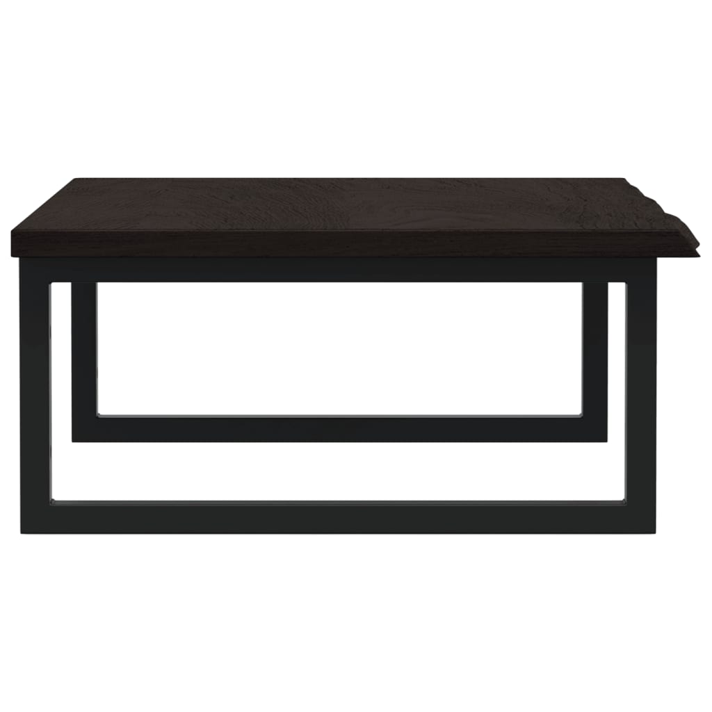 Badkamer wandschap staal en massief eikenhout