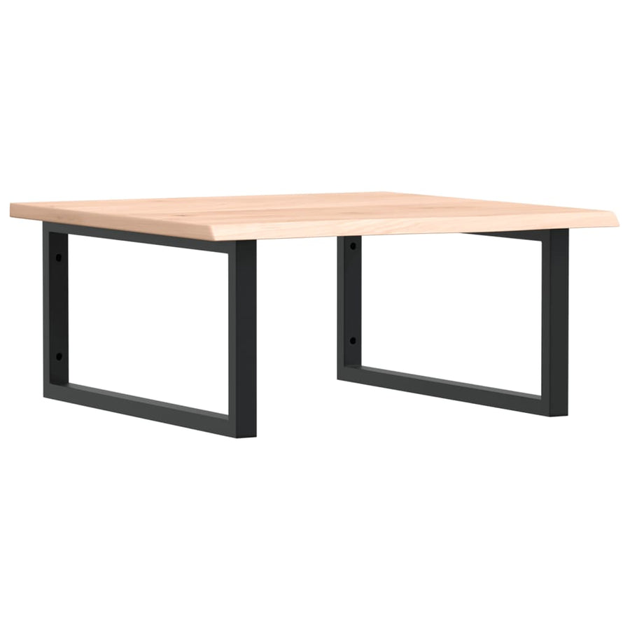 Badkamer Wandschap Staal En Massief Eikenhout