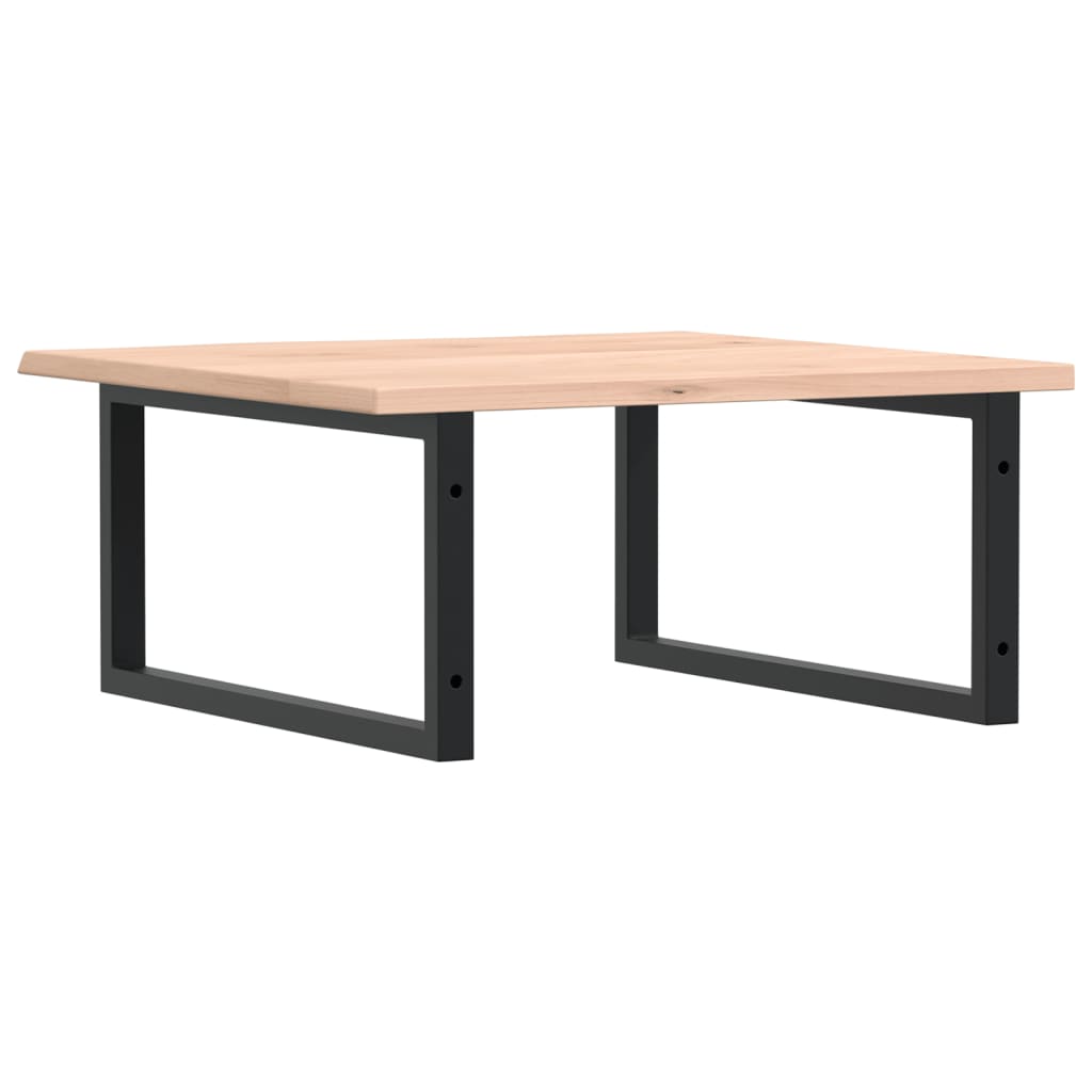 Badkamer Wandschap Staal En Massief Eikenhout