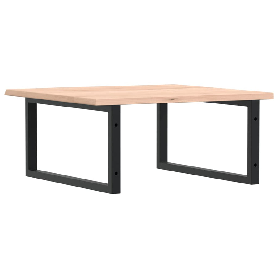 Badkamer Wandschap Staal En Massief Eikenhout