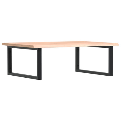 Badkamer Wandschap Staal En Massief Eikenhout