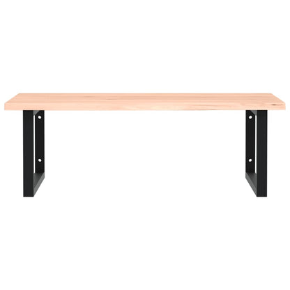 Badkamer Wandschap Staal En Massief Eikenhout