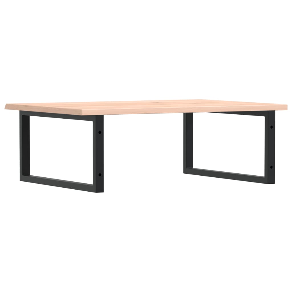 Badkamer Wandschap Staal En Massief Eikenhout