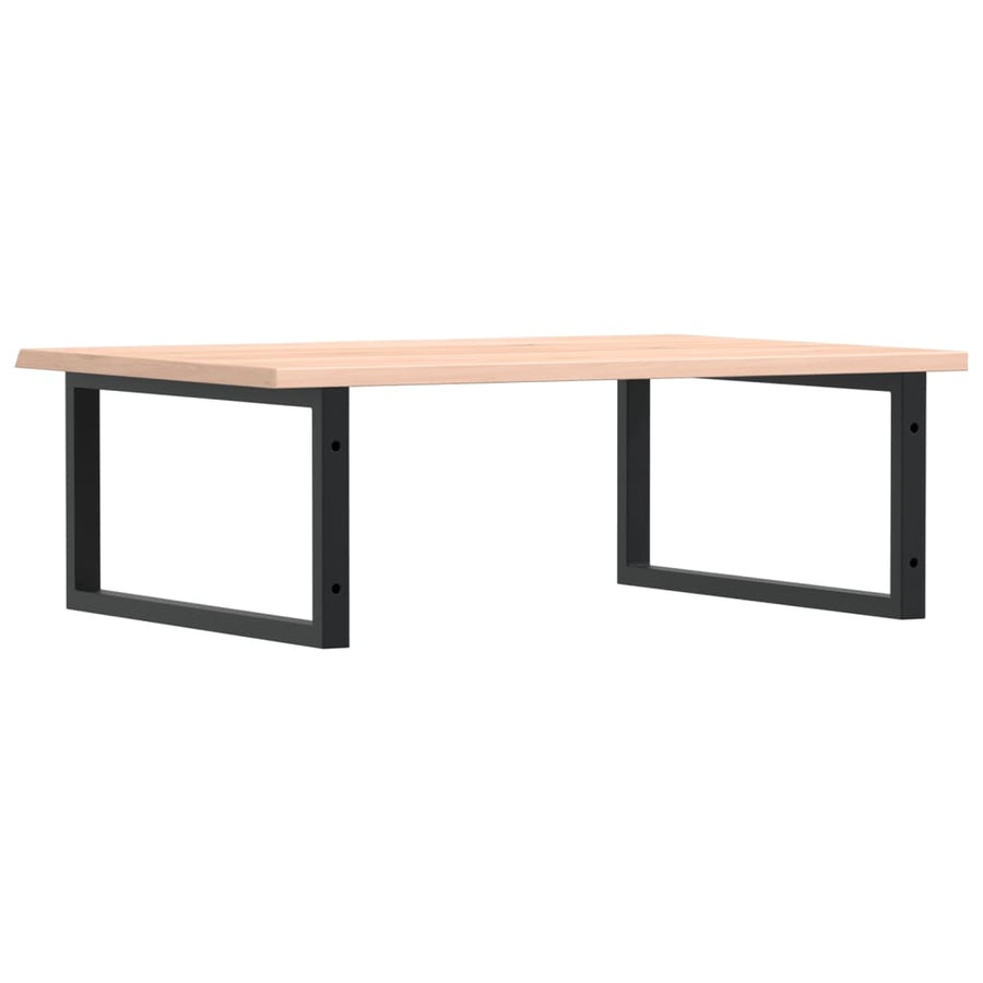Badkamer Wandschap Staal En Massief Eikenhout